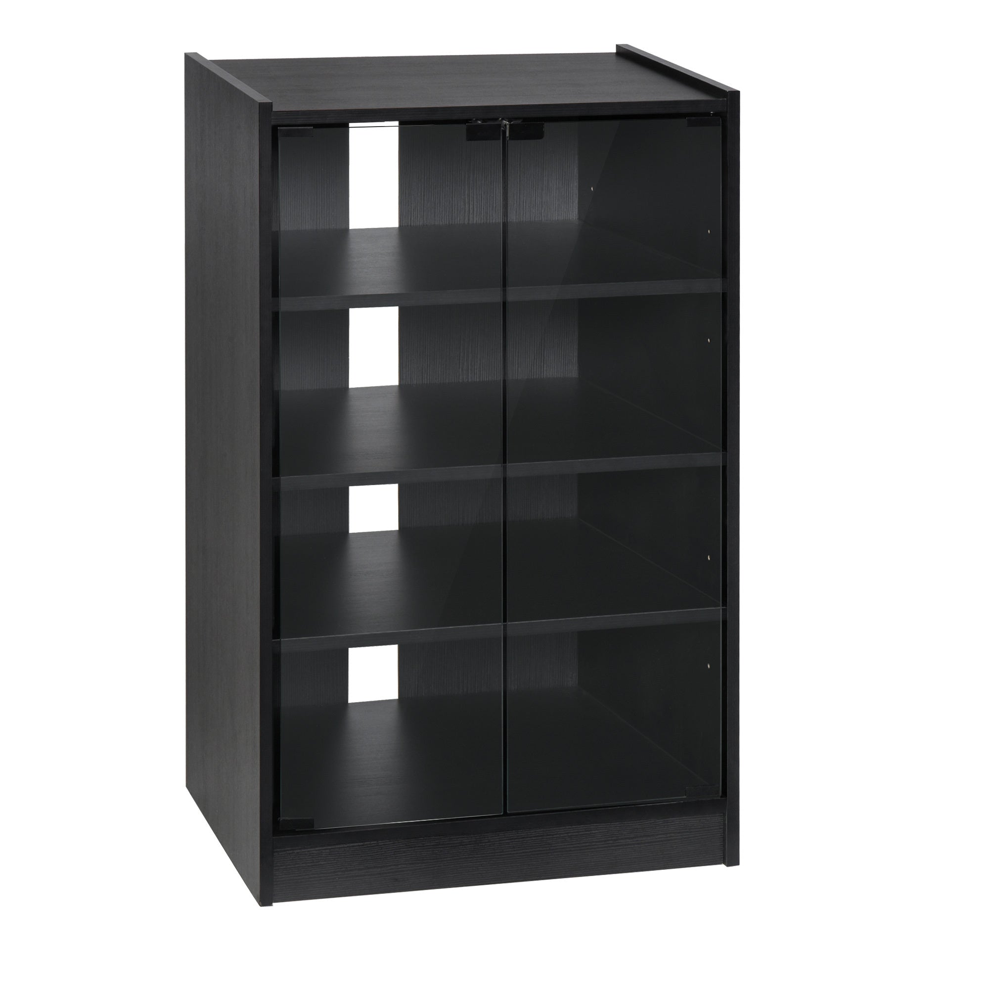 Homcom 5 Tier Media Stand Cabinet With 3 Level -