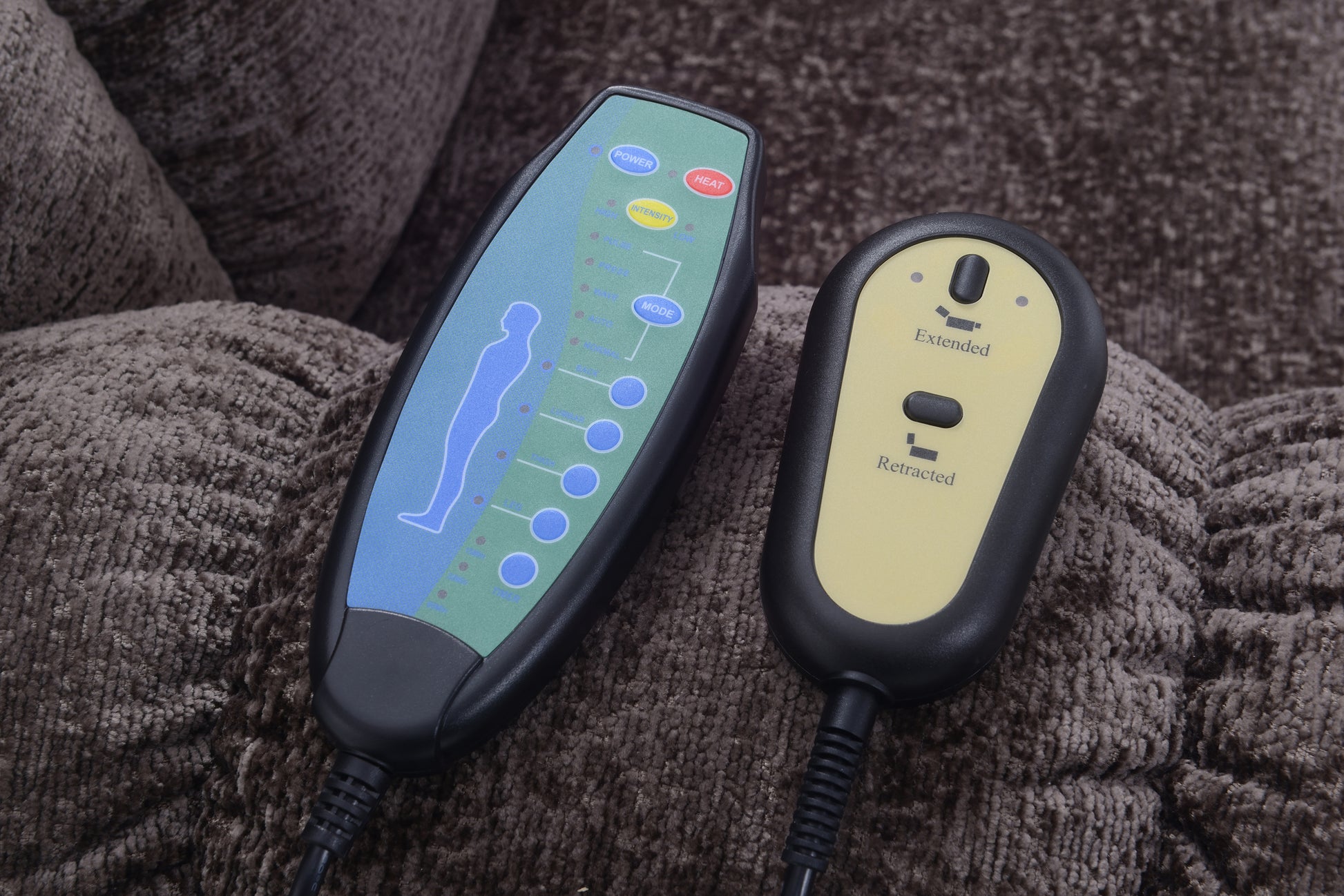 Brown Power Lift Recliner With Heating And Massage Brown Chenille Power Remote Metal Primary Living Space Tight Back Push Button Pillow Top Arms Chenille