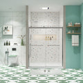 Bypass Shower Door, Sliding Door, With 5 16