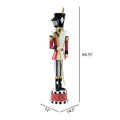 Classic Iron Nutcracker For Holiday Decor Red Iron