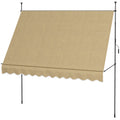 Outsunny Manual Retractable Awning, 118