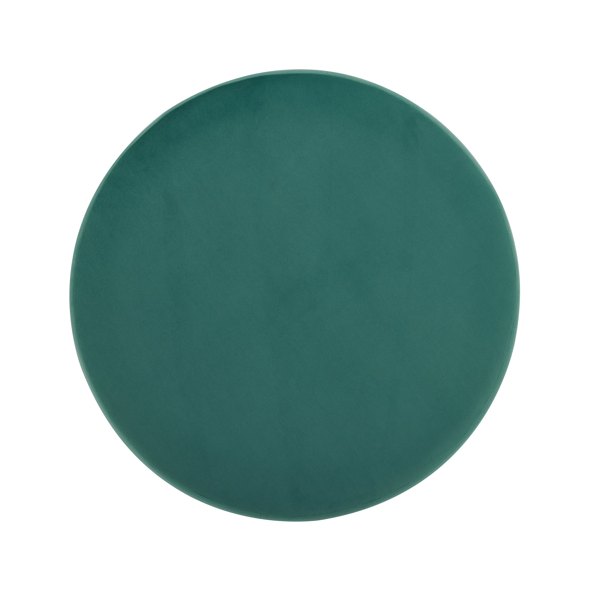 Ottoman Green Foam Velvet