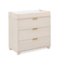 Pixie 3 Drawer Dresser In Washed Natural Natural Wood