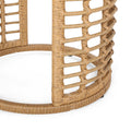 Tatiana Side Table Light Brown Rattan