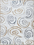 Nova Gc Soh9006 Multi 5 Ft. 3 In. X 7 Ft. Area Rug White Polyester