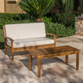 Peytonseat Coffee Table Teak Acacia Wood