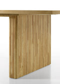 Einar Dining Table, Natural Finish Dn02905 Natural Wood