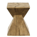 Zahi Accent Table, Oak Finish Ac01779 Oak Wood