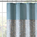 Jacquard Shower Curtain Multicolor Polyester