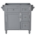 30'' Bathroom Vanity Without Top Sink, Modern Bathroom Storage Cabinet With 2 Drawers And A Tip Out Drawer Not Include Basin Grey Bathroom Modern Solid Wood Mdf