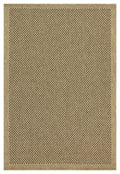 Earth Gc Ntl1005 Jute Mocha 2 Ft. 7 In. X 7 Ft. 3 In. Indoor Outdoor Area Rug Natural & Light Brown Polyester Polypropylene