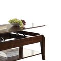 Walnut Coffee Table With Lift Top Walnut Primary Living Space Poplar Shelves Rectangular Wood