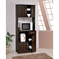 Quintus Kitchen Cabinet In Espresso 12258Kit Espresso Solid Wood