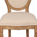 French Country Dining Chairs With Round Back Set