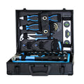 Combined Maintenance Tool Suitcase 247 Pieces Of Basic Home Maintenance Tool Set, General Machinery Tool Set Blue Carbon Steel