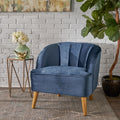 Chair Antique Navy Blue Altay Velvet
