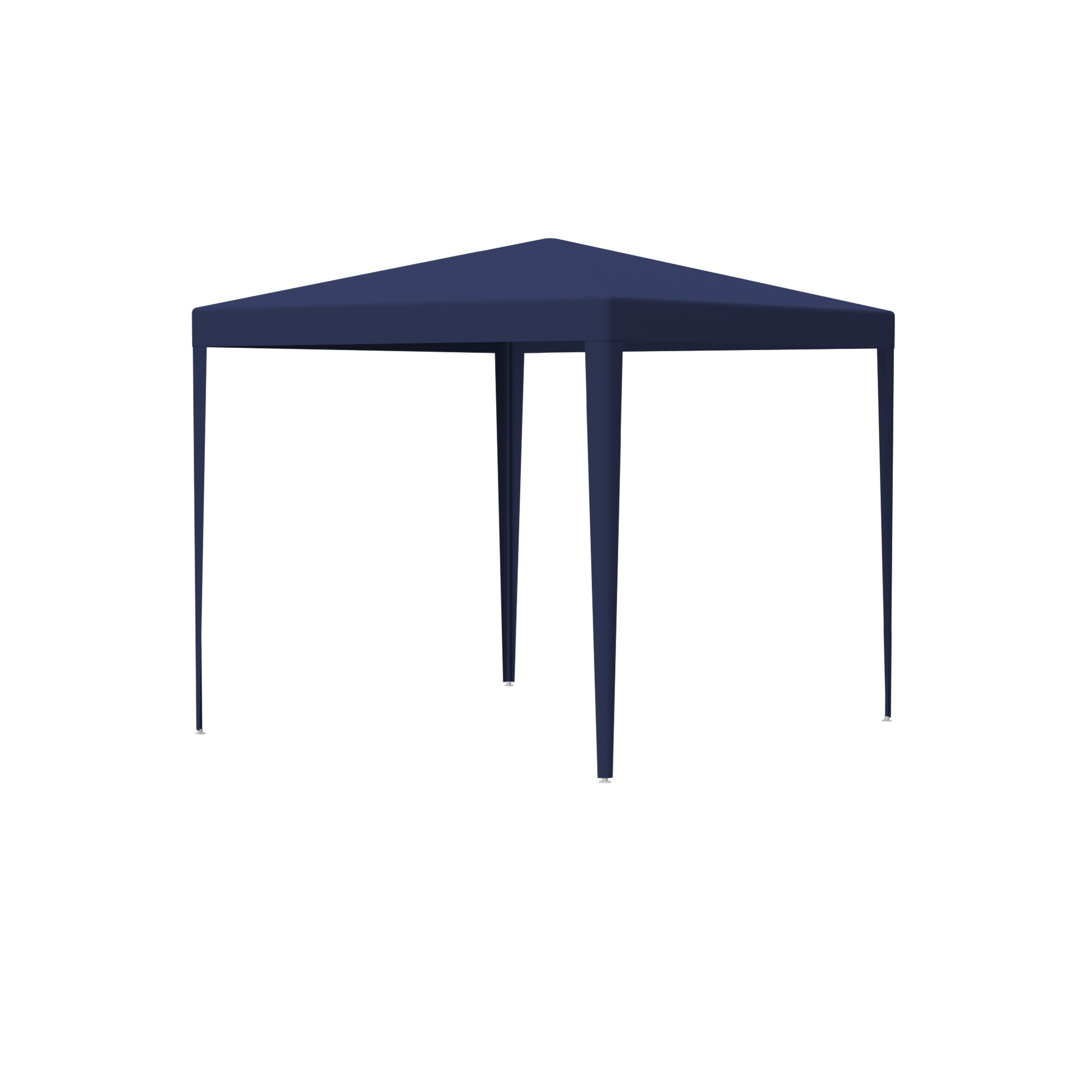 10'X10' Party Tent Outdoor Heavy Duty Gazebo Wedding Canopy 4 Removable Walls ,Blue Blue Steel