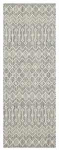 Sunshine Gc Har2021 Silver 2 Ft. 7 In. X 7 Ft. 3 In. Indoor Outdoor Area Rug Silver Polyester Polypropylene