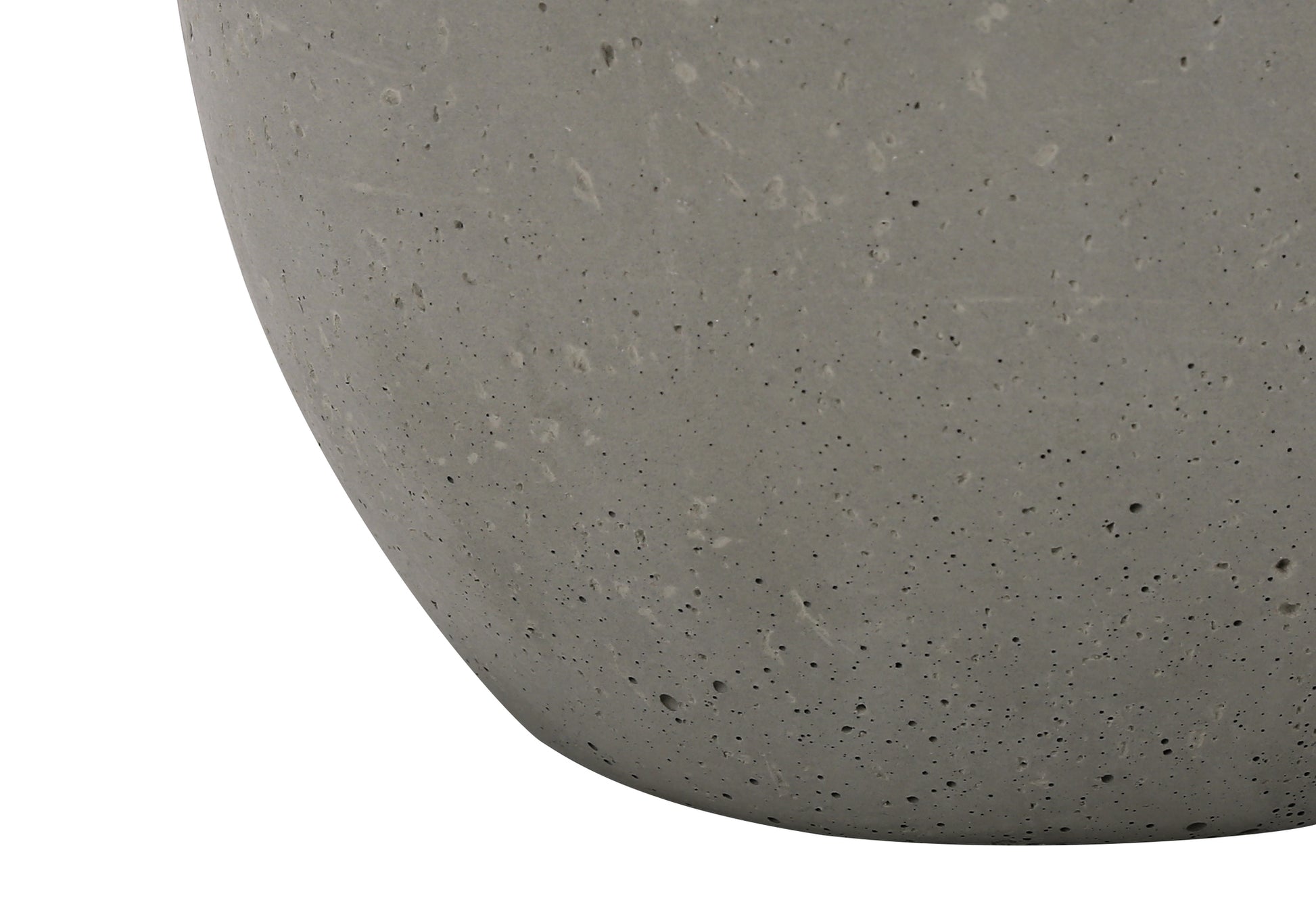 Lighting, 20"H, Table Lamp, Grey Concrete, Ivory Cream Shade, Contemporary Grey Concrete