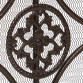 Wilmington Fireplace Screen Black Gold Iron