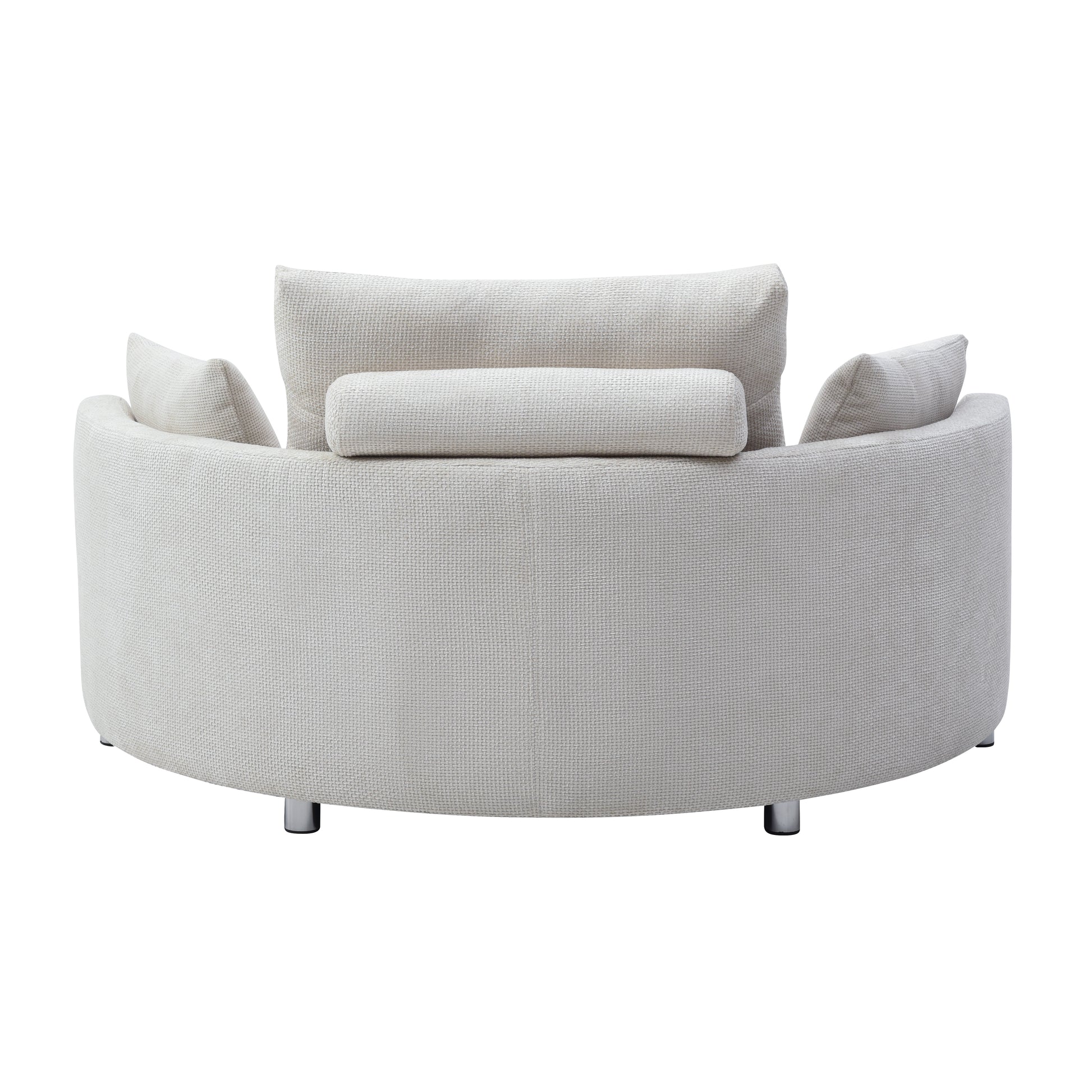 Foldable Sleeper Sofa Bed, Floor Sofa Chair Bed,Multi Functional, Circular Bed, Adjustable Futon Sofa Folding Lazy Sofa Couch,Double, For Balcony ,Living Room, Sitting And Sleeping Sofa,Beige,2Colors Beige Linen Primary Living Space Modern Linen 3 Seat