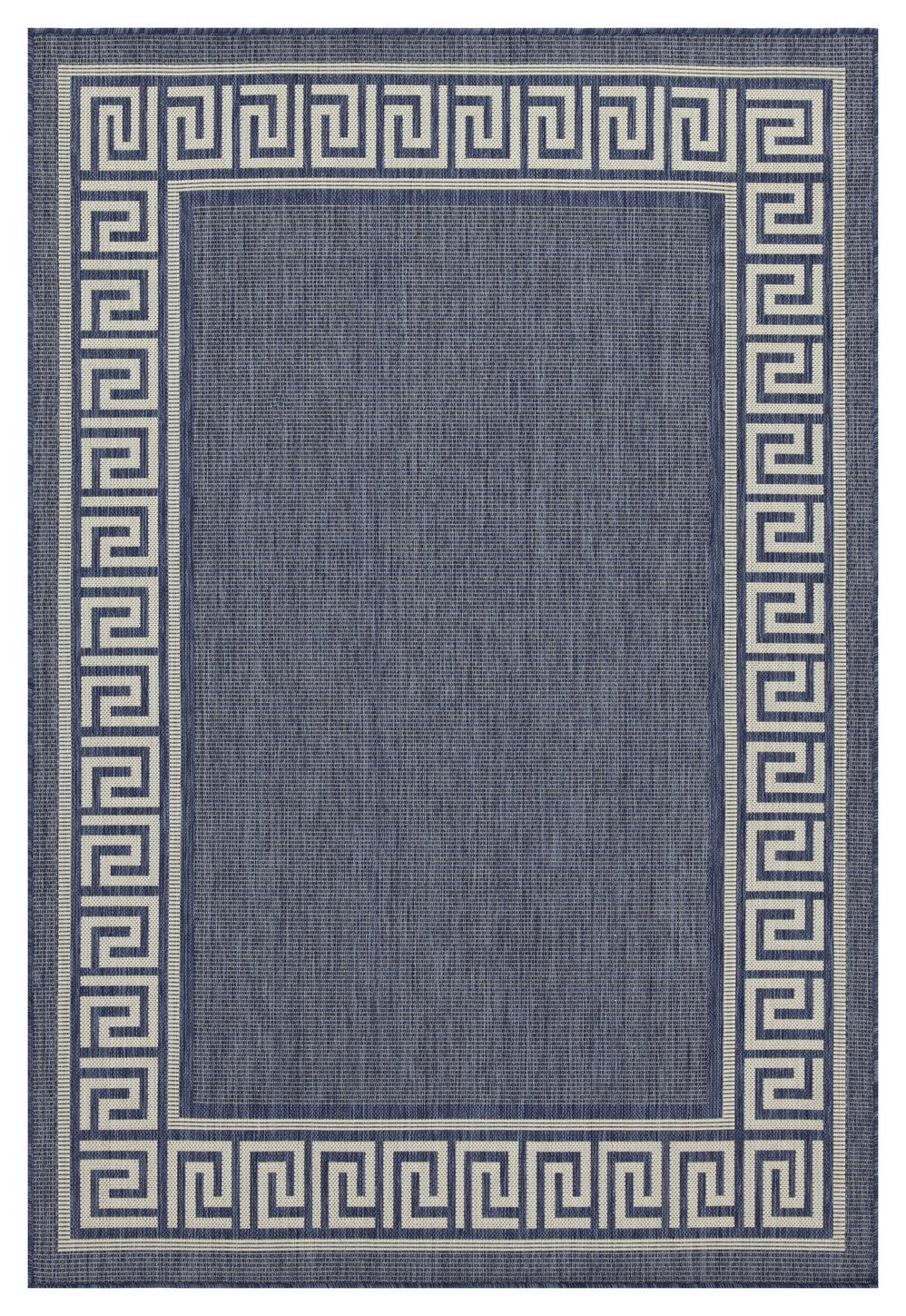Sunshine Gc Har2001 Blue 2 Ft. 7 In. X 7 Ft. 3 In. Indoor Outdoor Area Rug Blue Polyester Polypropylene