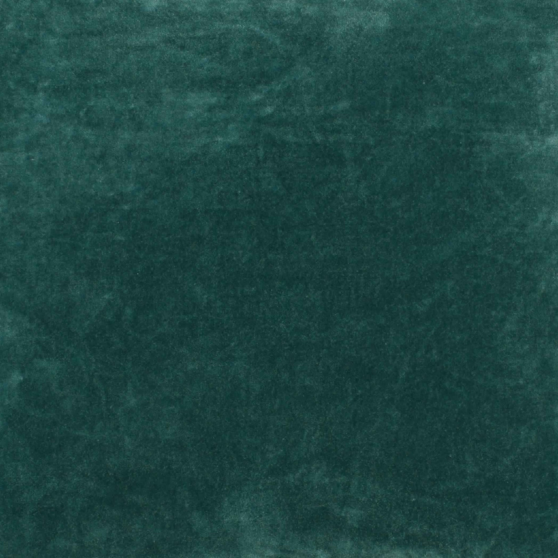 Square Fabric Throw Pillow With Solid Color And Piped Edges, Teal Green Green Fabric