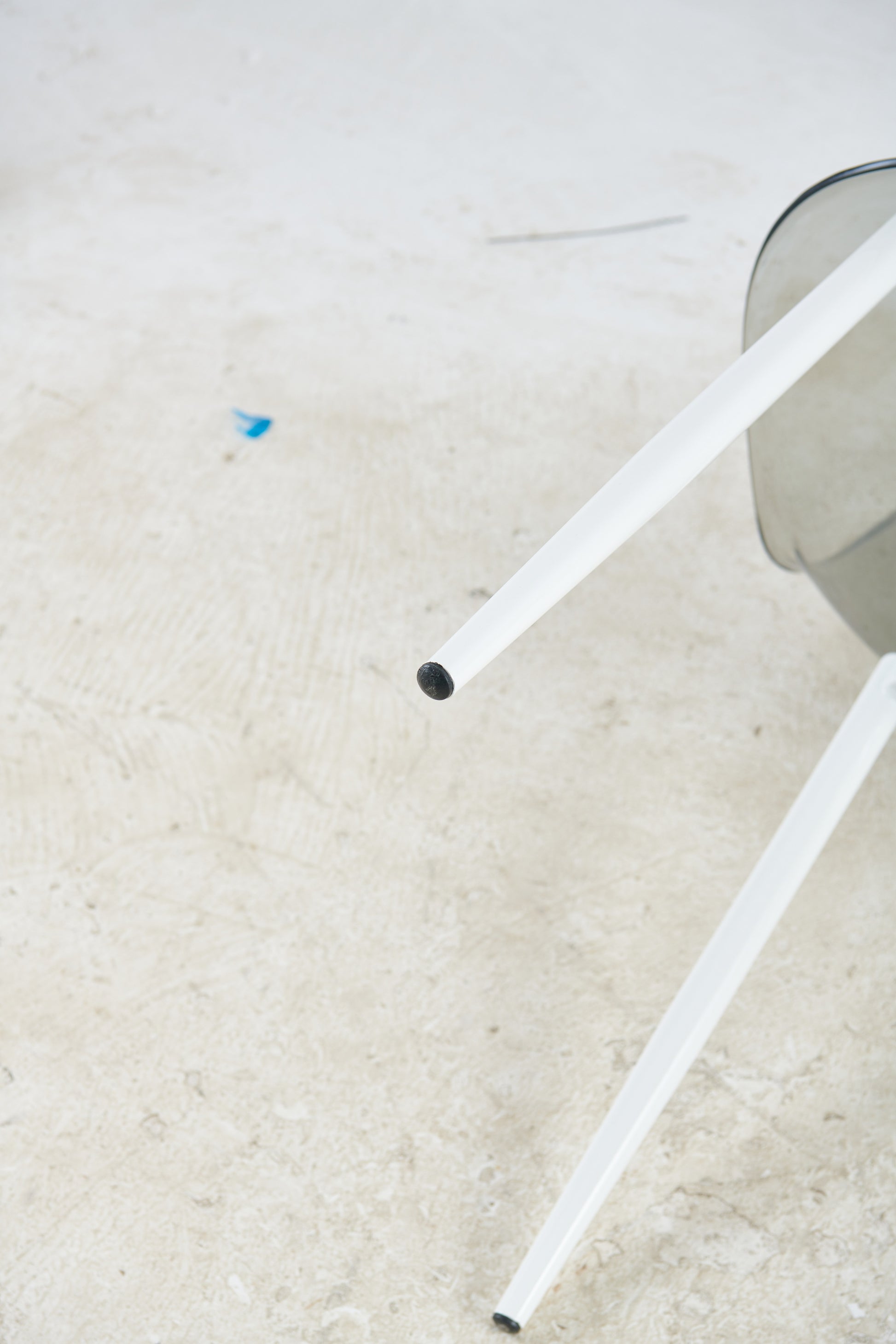 Dining Chair,Set Of 4,Metal Leg,Plastic Seat,Transparent Grey Grey Iron Plastic