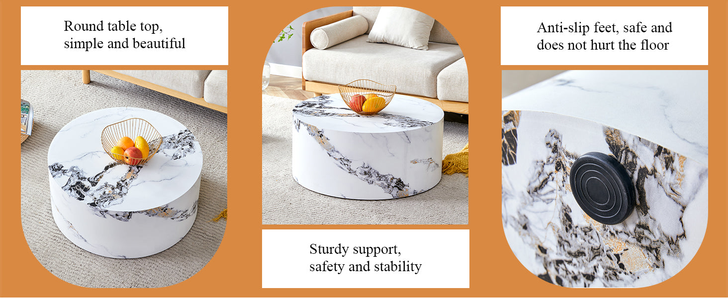 The Cylindrical Table With Its Patterned Design Can Be Easily Integrated Into A Variety Of Interior Styles, From Coffee Tables To Small Dining Tables, Workbenches Or Makeshift Writing Desks. White Mdf