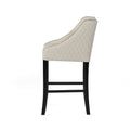 Eaton Barstool Ivory Pu