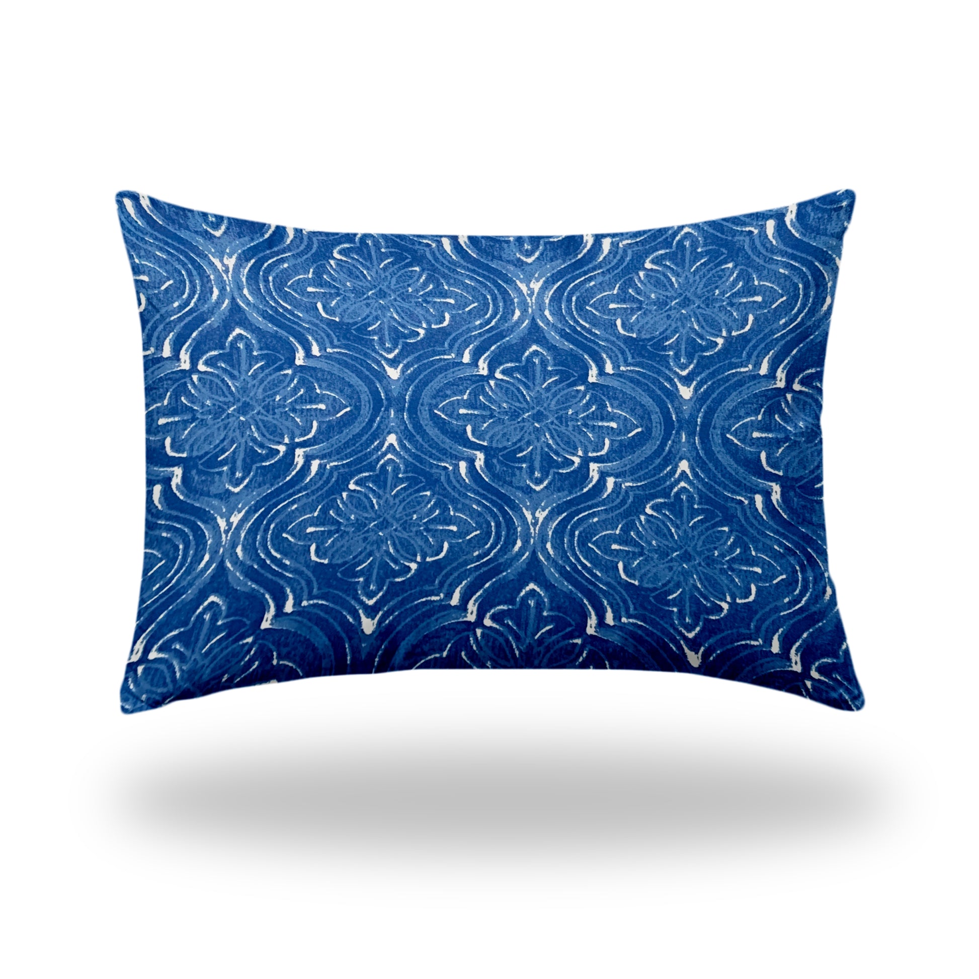 ATLAS Indoor Outdoor Soft Royal Pillow, Sewn Closed multicolor-polyester