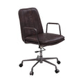 Mars Top Office Chair With Swivel Solid Brown Office Office Chairs Solid Back Swivel Genuine Leather