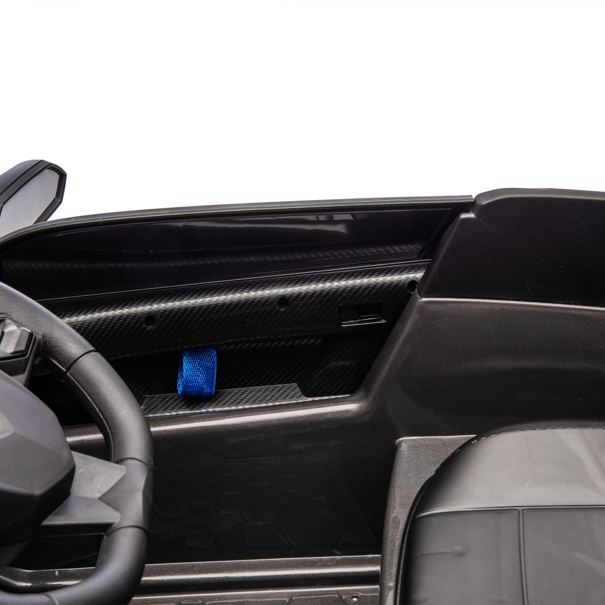 12V Kids Ride On Car W Parents Remote Control,Licensed Lamborghini Aventador Xago,Hydraulic Pressure Door,Slow Start,Early Education,Bluetooth,Adjustable Volume,Mp3,Usb,Led Lights For Kids Aged 2 4. Black 50 99 Lbs Polypropylene