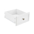 Modern 6 Drawers Dresser 6 Drawers Cabinet,Chest Of Drawers Closet Organizers And Storage Clothes Storage Drawers Cabinet For Living Room, Farmhouse Dresser Organizer White White Mdf