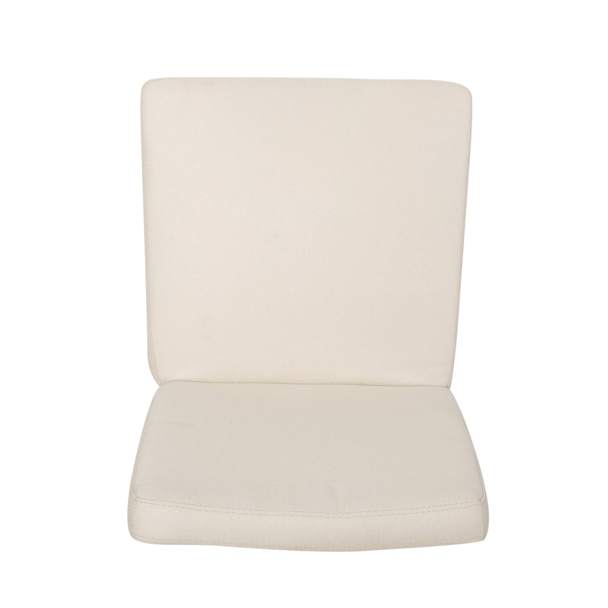 Dining Chair Beige Fabric