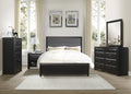 Modern Style 5 Drawers Chest 1Pc Espresso Finish Wooden Bedroom Furniture Home Espresso Bedroom Modern Wood