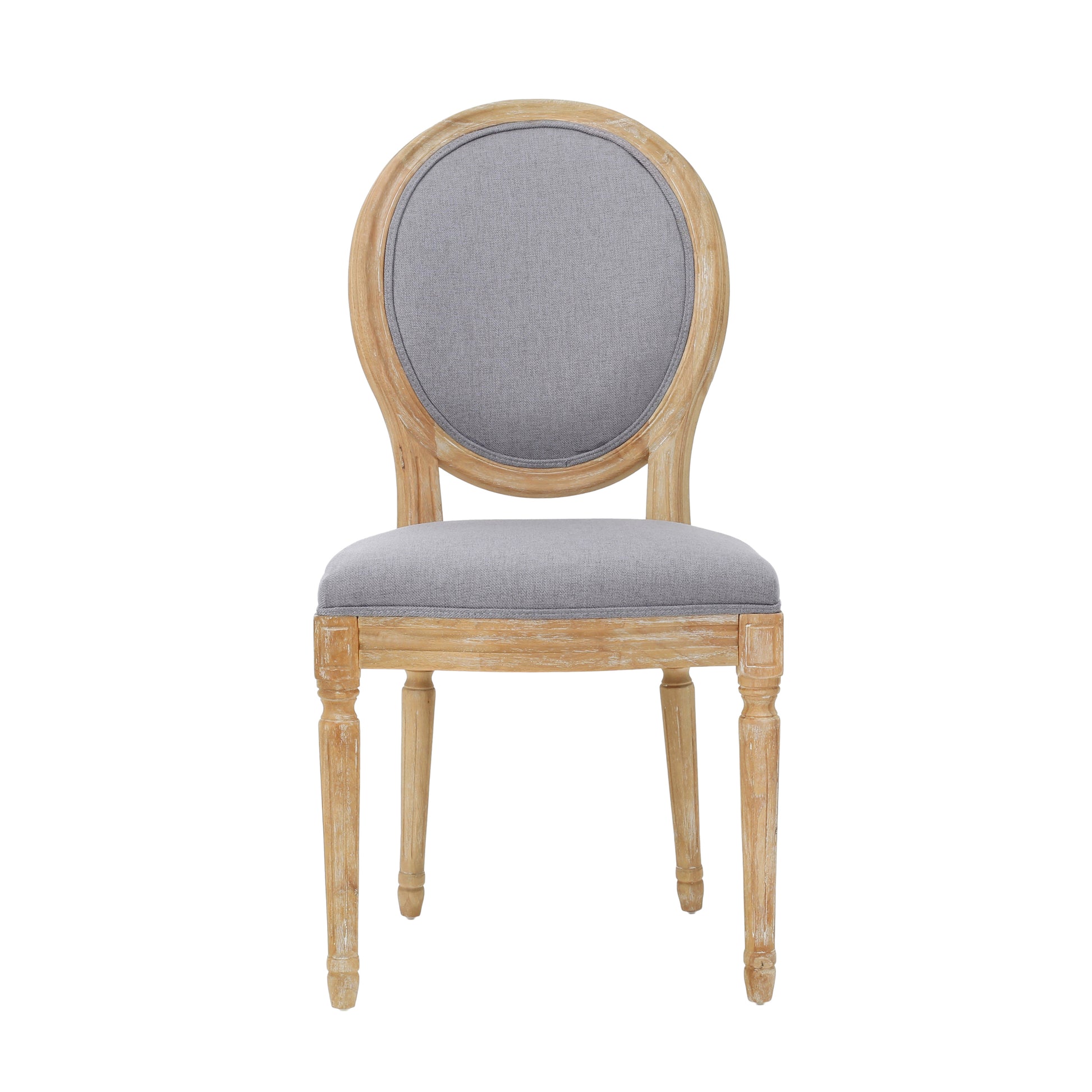 Kd Dining Chair Light Grey Fabric