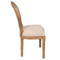 French Country Dining Chairs With Round Back Set