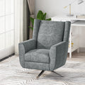 Swivel Chair Grey Fabric