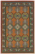 Traditional, Transitional, Oriental, Medallion, Border, Cut Pile 5' X 7'6