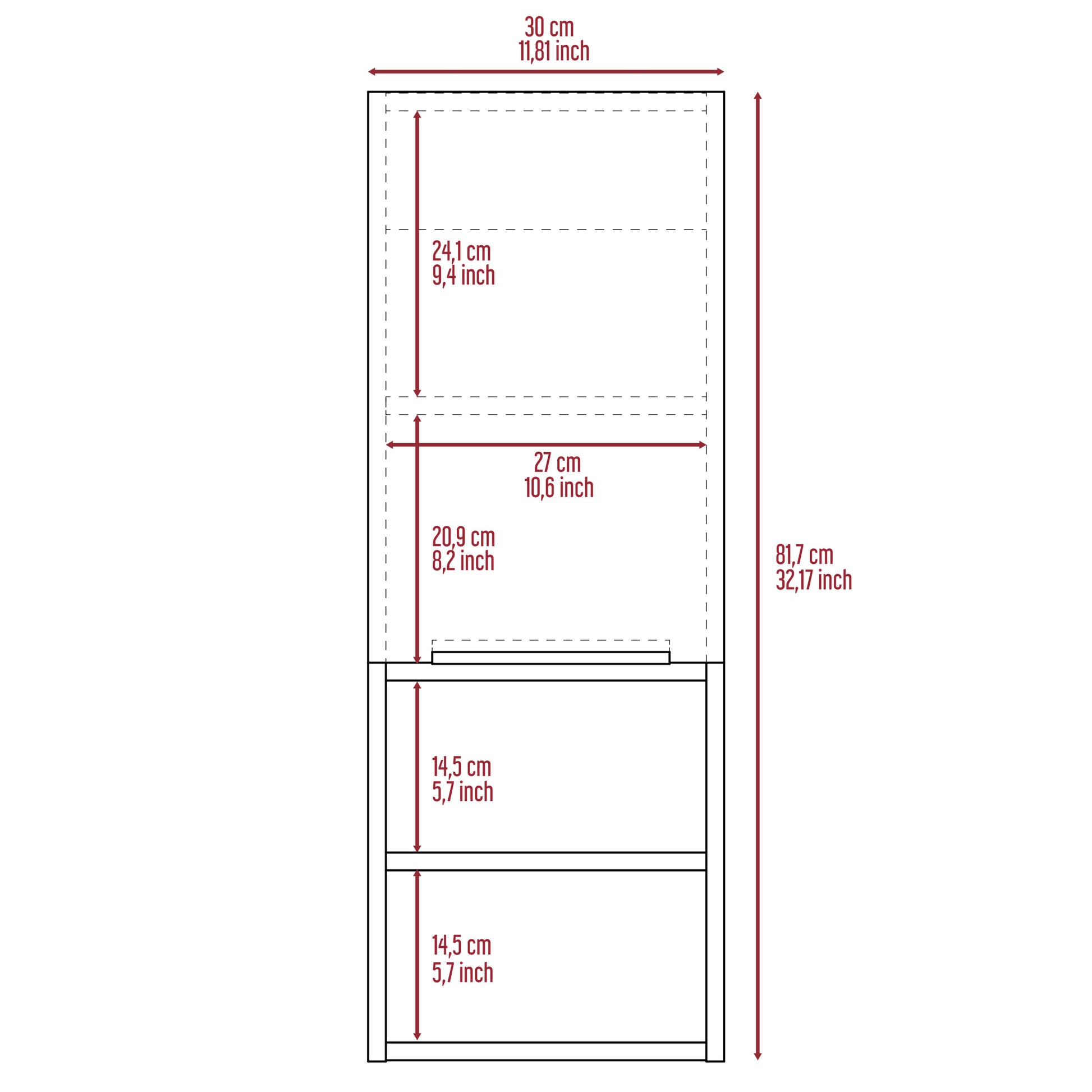 Milwaukee Medicine Cabinet, Two Shelves, Single Door Cabinet, Two Interior Shelves Light Gray 1 4 32 To 35 In Bathroom Wall Mounted Contemporary,Modern 10 15 Inches Melamine Engineered Wood