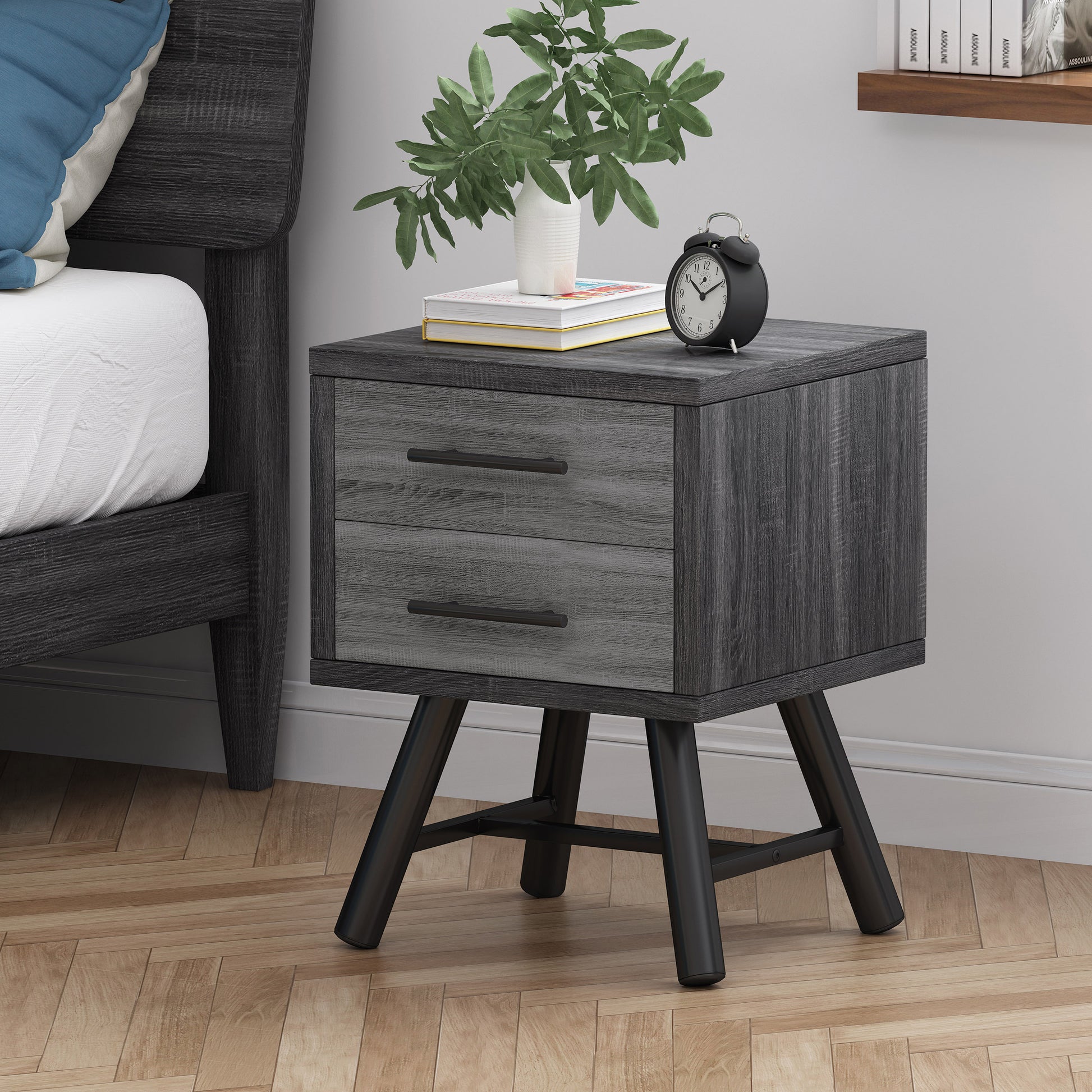 Side Table Oak Particle Board