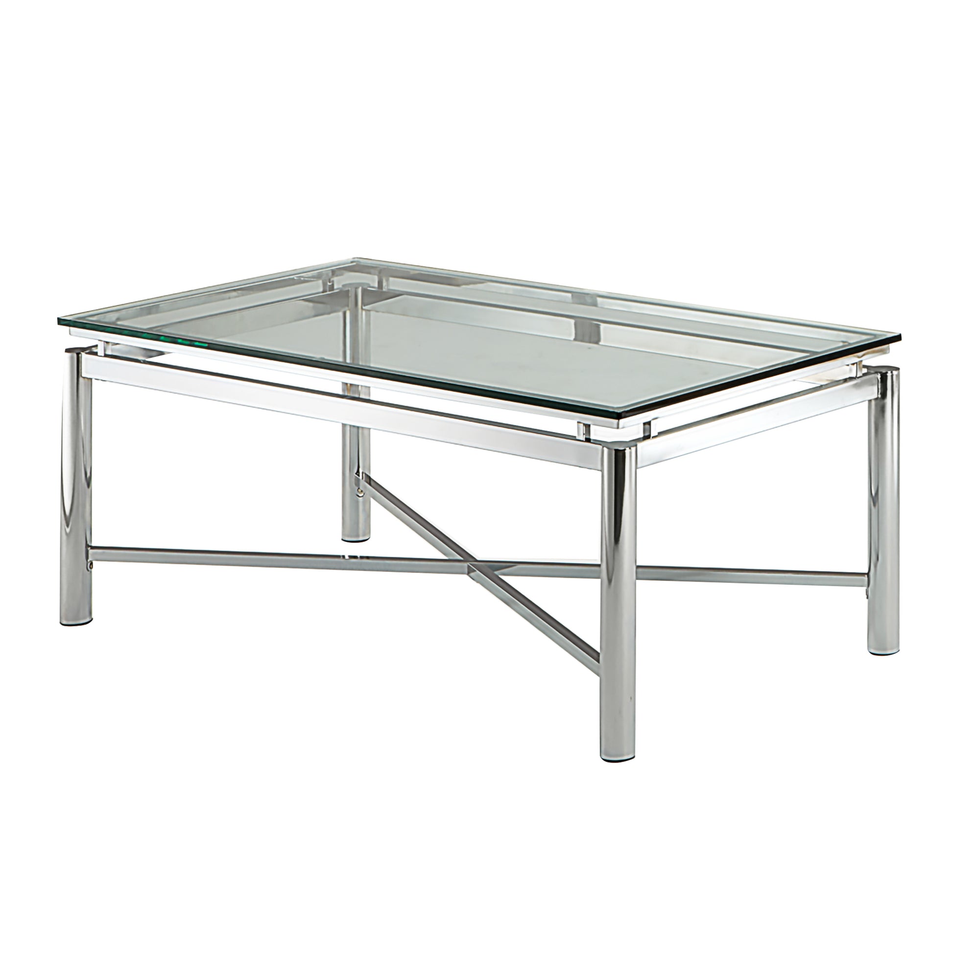 Nova 3 Piece Occasional Table Set Gray Gray Stainless Steel