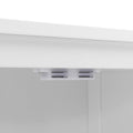 Bathroom Storage Cabinet, Cabinet With Two Doors And Drawers, Adjustable Shelf, Mdf Board, White White Mdf