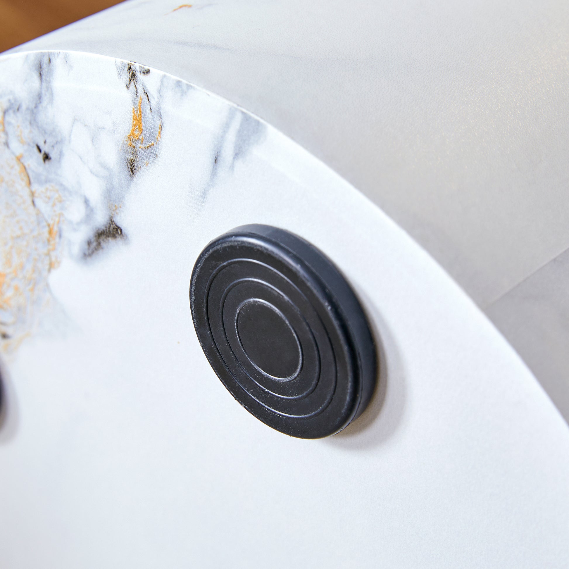 The Cylindrical Table With Its Patterned Design Can Be Easily Integrated Into A Variety Of Interior Styles, From Coffee Tables To Small Dining Tables, Workbenches Or Makeshift Writing Desks. White Mdf