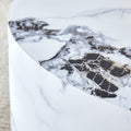 The Cylindrical Table With Its Patterned Design Can Be Easily Integrated Into A Variety Of Interior Styles, From Coffee Tables To Small Dining Tables, Workbenches Or Makeshift Writing Desks. White Mdf