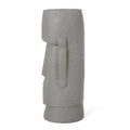 Flower Planter Stone Gray Magnesium Oxide
