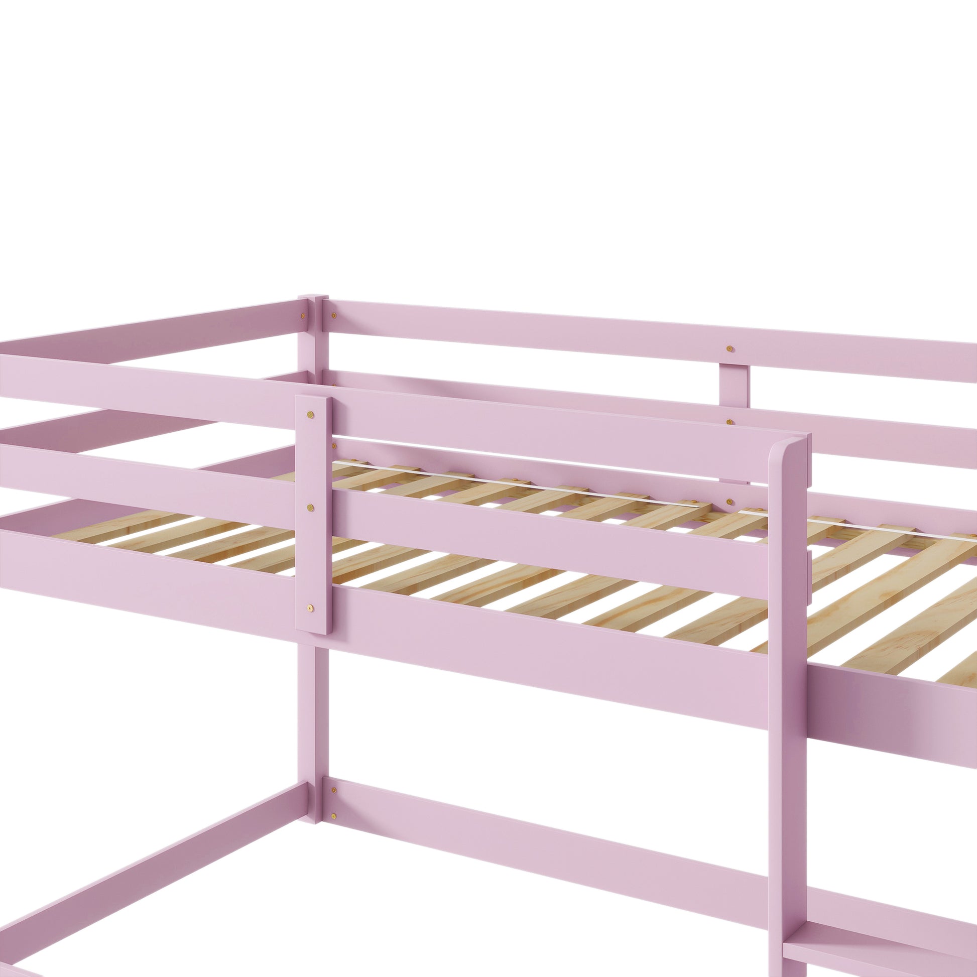 Loft Twin Bedpink Twin Pink Pine