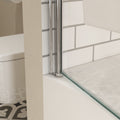 Bath Tub Pivot Shower Screen, With 1 4