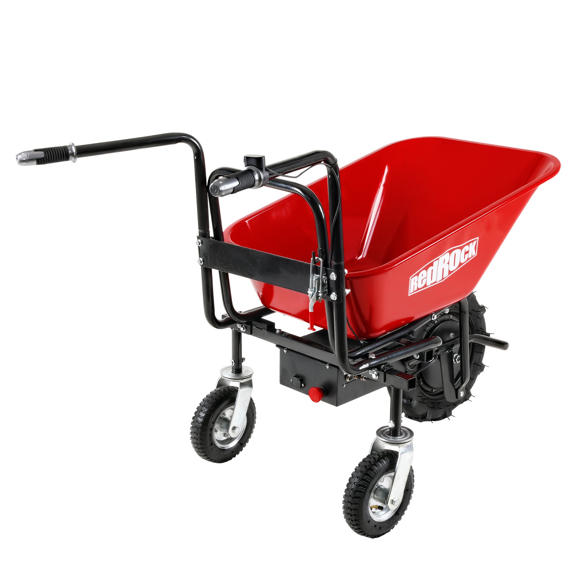 Wheelbarrow Electric Professional Specs This Wheelbarrow Uses An Electric 24V 500W Brushless Motor System, Powered By 2 12V 12Ah Motorized Wheelbarrow Black Red Classic,Industrial Stainless Steel